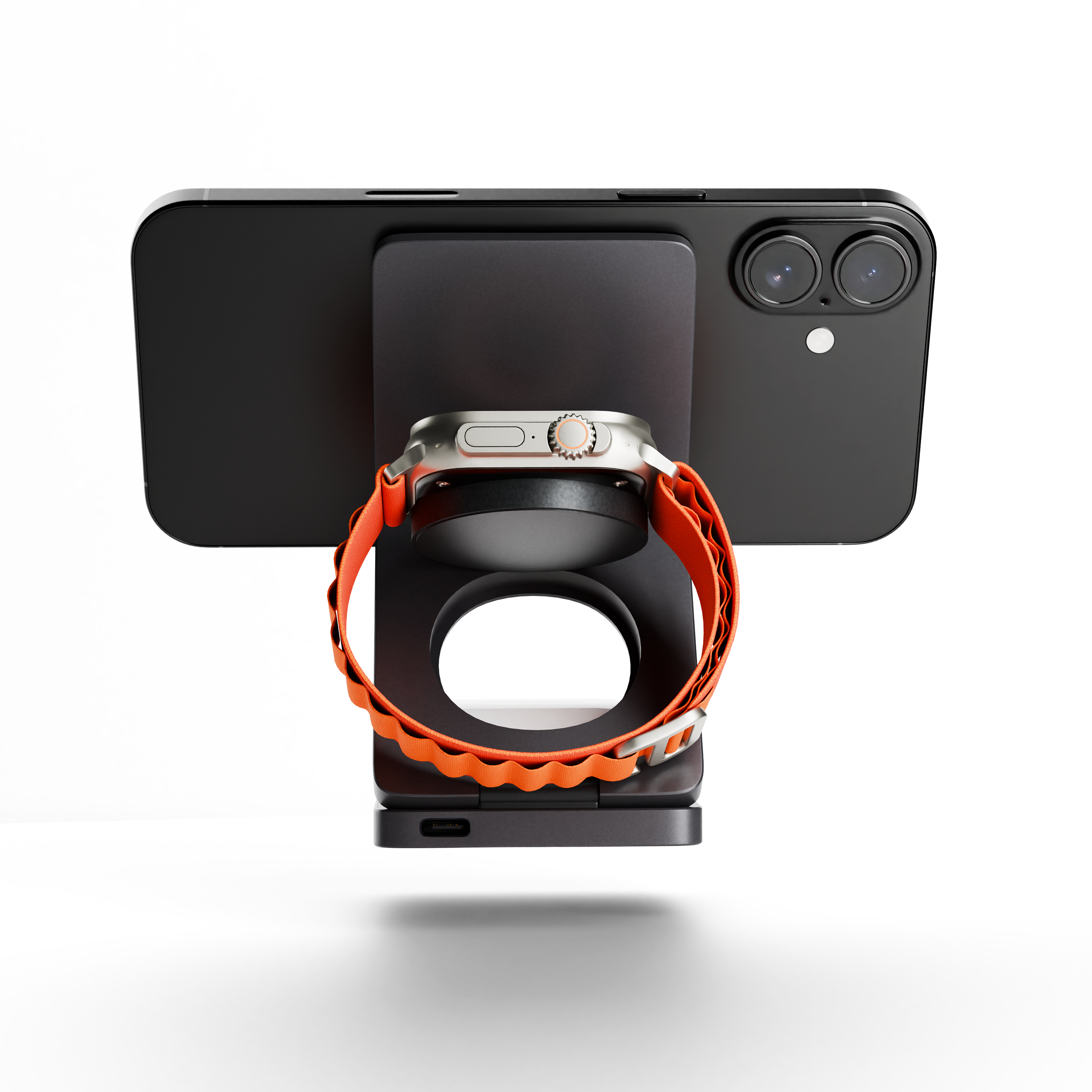 XCHARGE T15™ - Foldbar 3-i-1 Trådløs Oplader